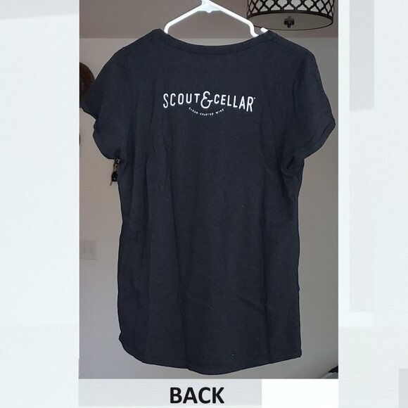 EUC Scout & Cellar Amp & Houston 2020 Super Soft V-Neck Shirt Size Large - Picture 3 of 6